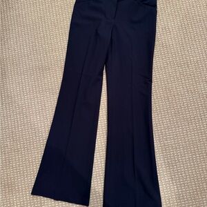 THEORY Navy flare pant